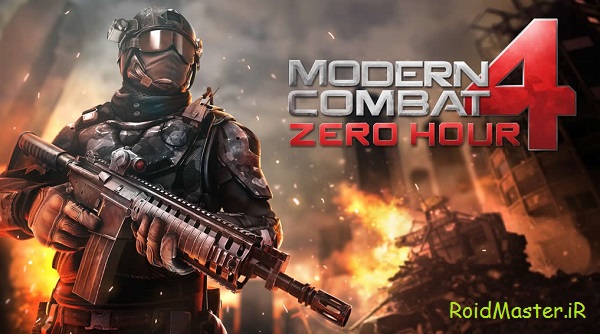 دانلود Modern Combat 4: Zero Hour بازی مدرن کامبت 4 برای اندروید