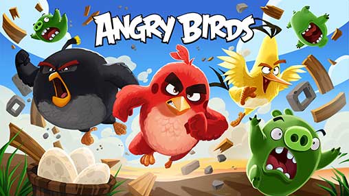 دانلود نسخه مود شده و آنلاک بازی Angry Birds برای اندروید